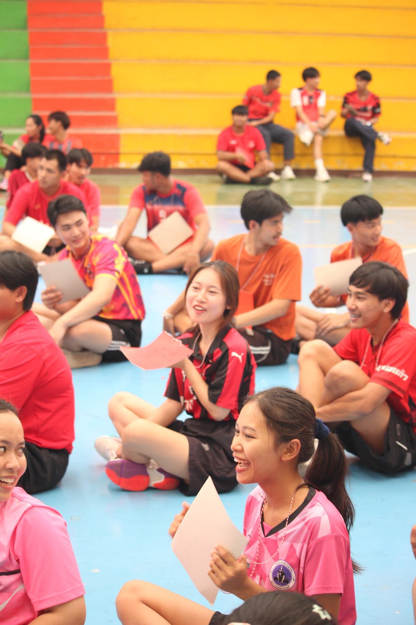 240. วันที่ 8 มิถุนายน 2567 โปรแกรมวิชาพลศึกษา คณะครุศาสตร์ มรภ.กำแพงเพชร ได้จัดกิจกรรมปฐมนิเทศนักศึกษาใหม่