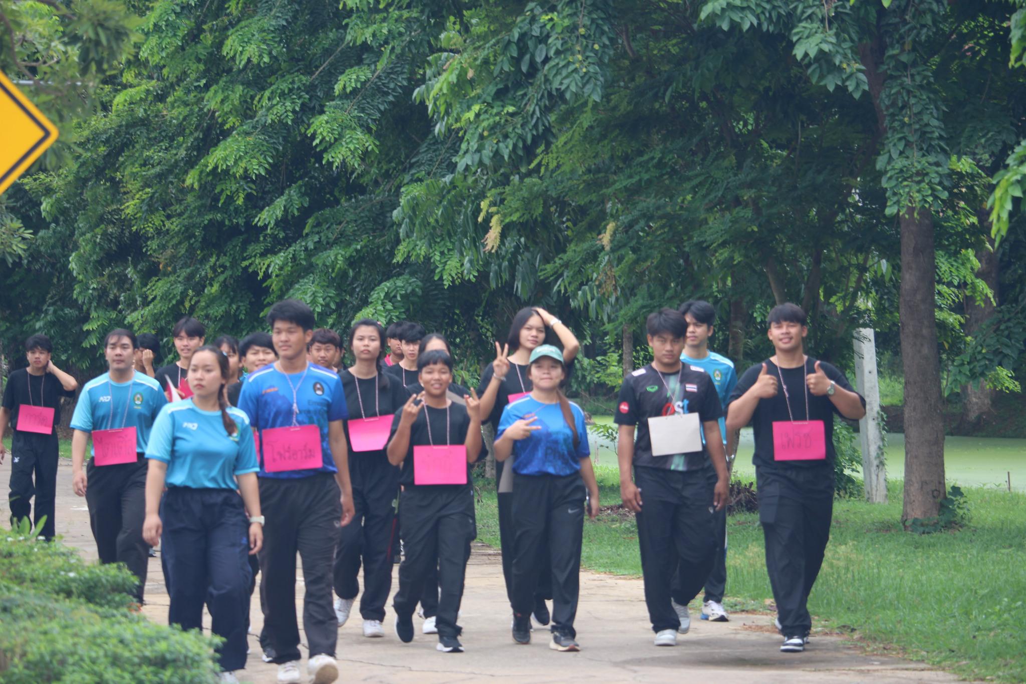 86. กิจกรรมปฐมนิเทศ พลศึกษา'67 วันที่ 2 (9-06-67) วันนี้เป็นกิจกรรม Walk Rally พี่พาน้องเดินชมมหาวิทยาลัย เพื่อเป็นการทำความรูัจักตึกต่างๆ ในมหาวิทยาลัย....