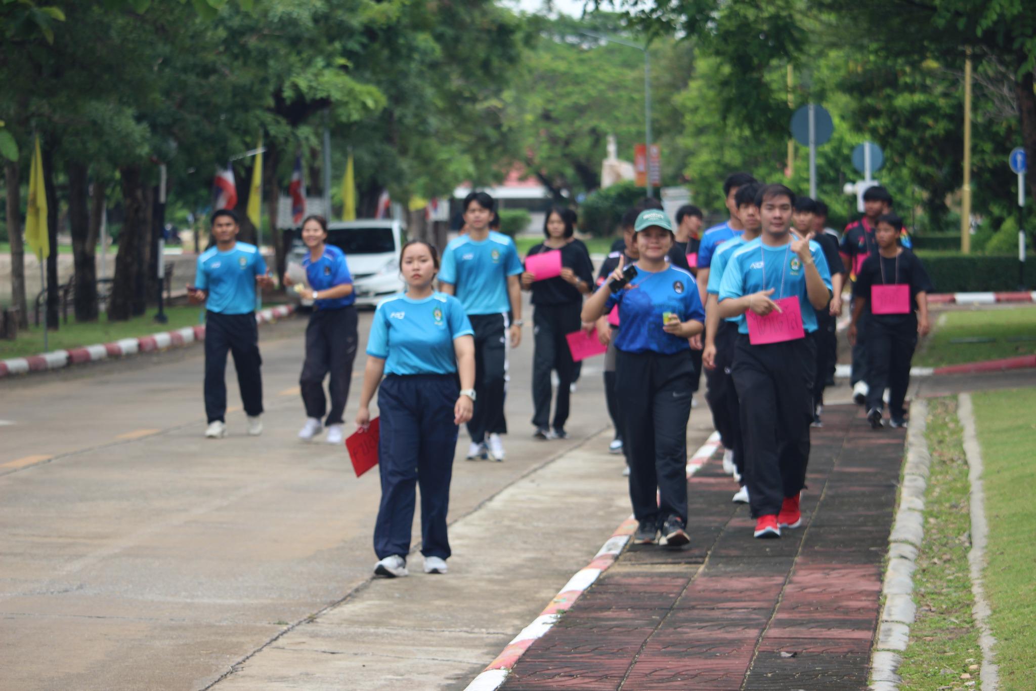 127. กิจกรรมปฐมนิเทศ พลศึกษา'67 วันที่ 2 (9-06-67) วันนี้เป็นกิจกรรม Walk Rally พี่พาน้องเดินชมมหาวิทยาลัย เพื่อเป็นการทำความรูัจักตึกต่างๆ ในมหาวิทยาลัย....