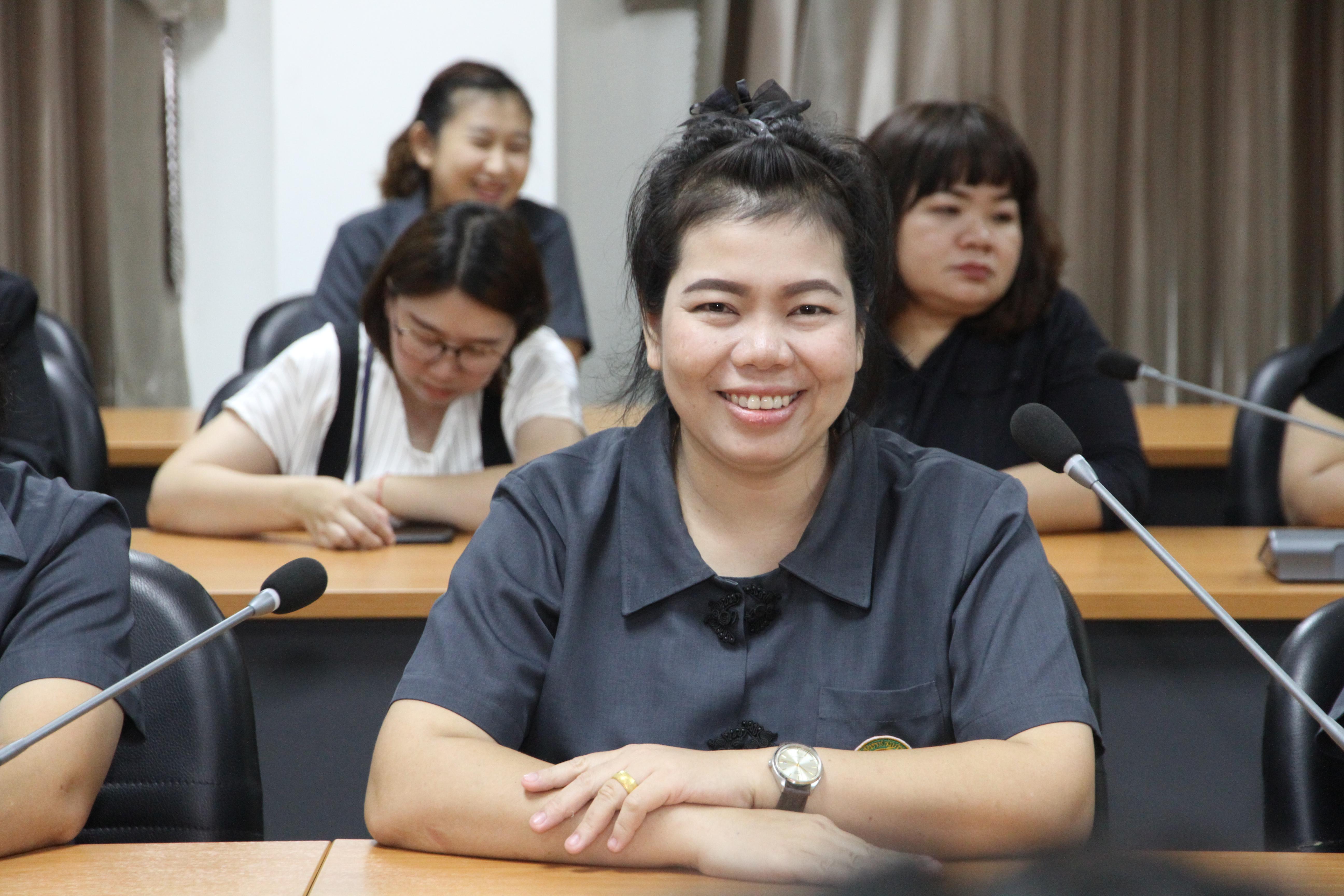 42. วันที่ 31 พ.ค.62 ดร.วรพรรณ ขาวประทุม ผอ.โรงเรียนอนุบาลราชภัฏกำแพงเพชร พร้อมอาจารย์ ร่วมต้อนรับคณะศึกษาดูงานจากศูนย์พัฒนาเด็กเล็กสังกัดเทศบาลเมืองตาก 