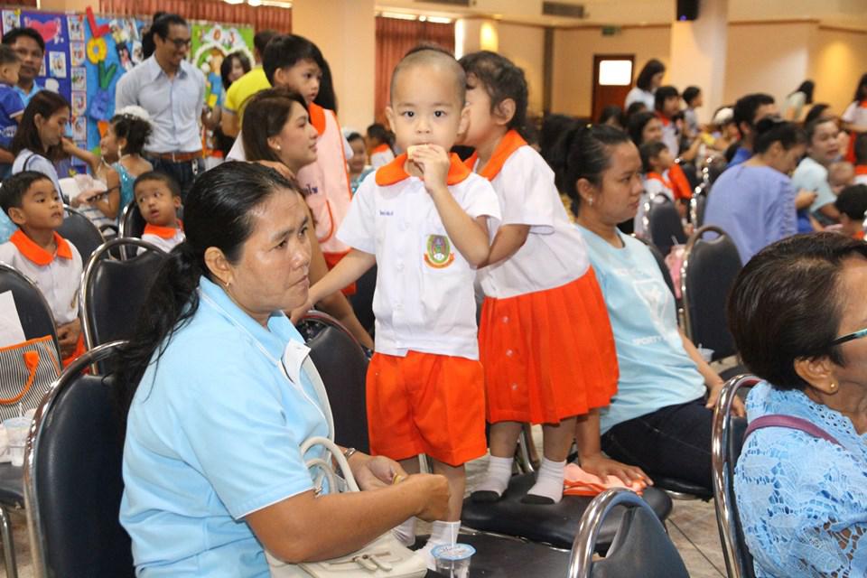 75. วันที่ 8 สิงหาคม2562 โรงเรียนอนุบาลราชภัฏฯ จัดกิจกรรมแม่ลูกผูกพัน ปีการศึกษา2562