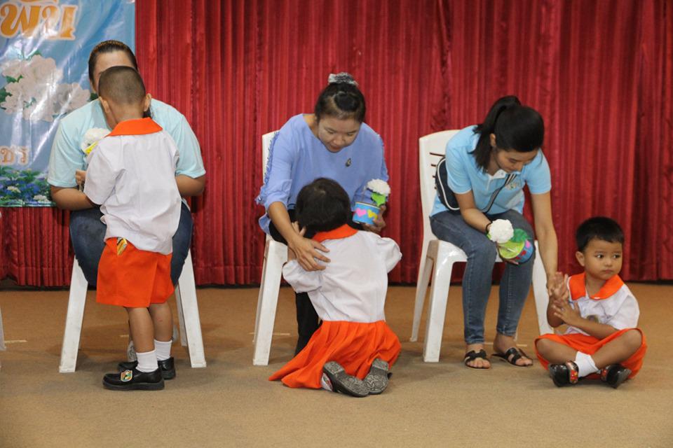 132. วันที่ 8 สิงหาคม2562 โรงเรียนอนุบาลราชภัฏฯ จัดกิจกรรมแม่ลูกผูกพัน ปีการศึกษา2562