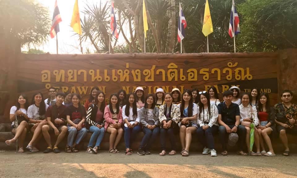 16. วันที่ 13-15 มีนาคม 2562 ศึกษาดูงาน ณ เขื่อนศรีนครินทร์ การไฟฟ้าแห่งประเทศไทย ระบบนิเวศณ น้ำตกเอราวัณ กาญจนบุรี