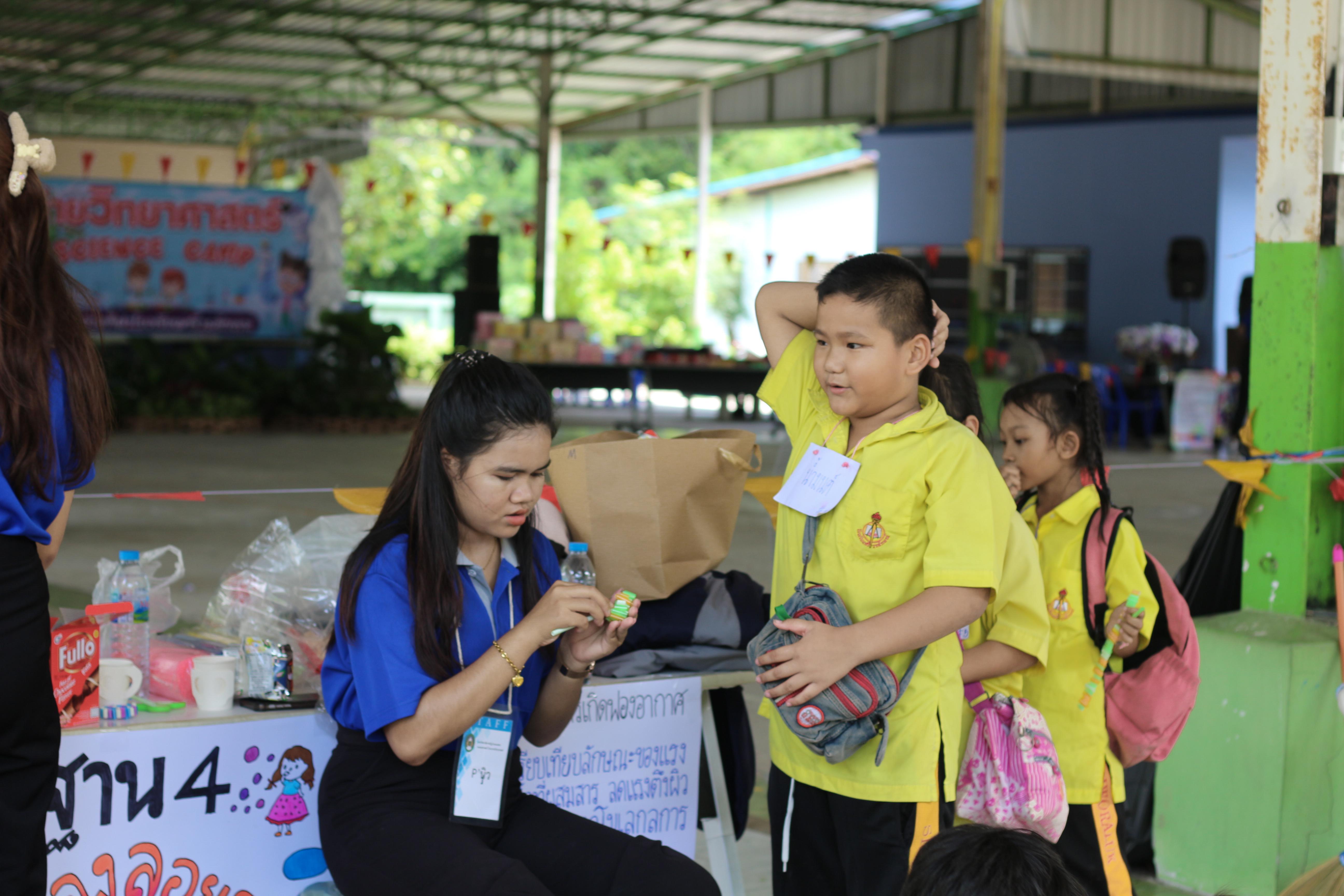 209. วันที่ 28 สิงหาคม 2567 โปรแกรมวิทยาศาสตร์ทั่วไป คณะครุศาสตร์ มหาวิทลัยราชภัฏกำแพงเพชร ได้จัดค่ายวิทยาศาตร์ (Science Camp) ณ โรงเรียนศรีวรลักษณ์ ต.สลกบาตร อ.ขาณุวรลักษบุรี จ.กำแพงเพชร