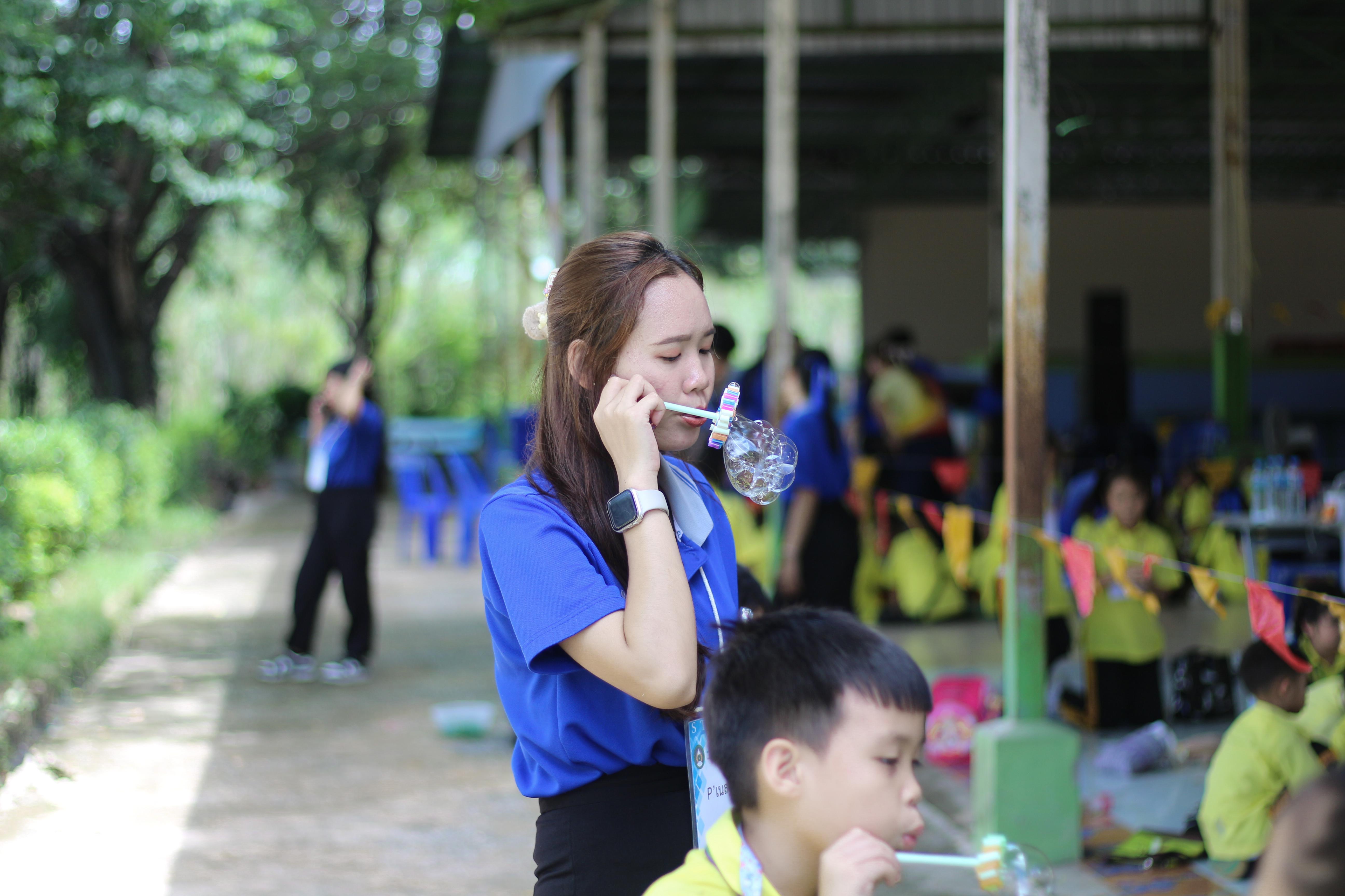 213. วันที่ 28 สิงหาคม 2567 โปรแกรมวิทยาศาสตร์ทั่วไป คณะครุศาสตร์ มหาวิทลัยราชภัฏกำแพงเพชร ได้จัดค่ายวิทยาศาตร์ (Science Camp) ณ โรงเรียนศรีวรลักษณ์ ต.สลกบาตร อ.ขาณุวรลักษบุรี จ.กำแพงเพชร