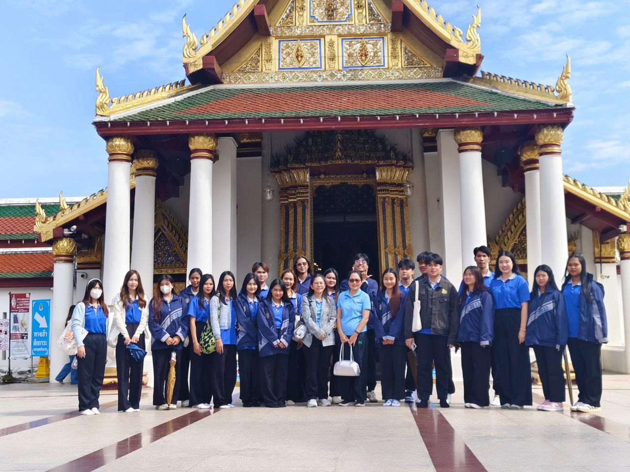 64. วันที่ 16 ธันวาคม 2567 อาจารย์ ดร.ธิดารัตน์  พรหมมา และ ผู้ช่วยศาสตราจารย์ ดร.ปราณี  เลิศแก้ว นำนักศึกษาชั้นปีที่ 3 ทัศนศึกษาและเรียนรู้นอกสถานที่
