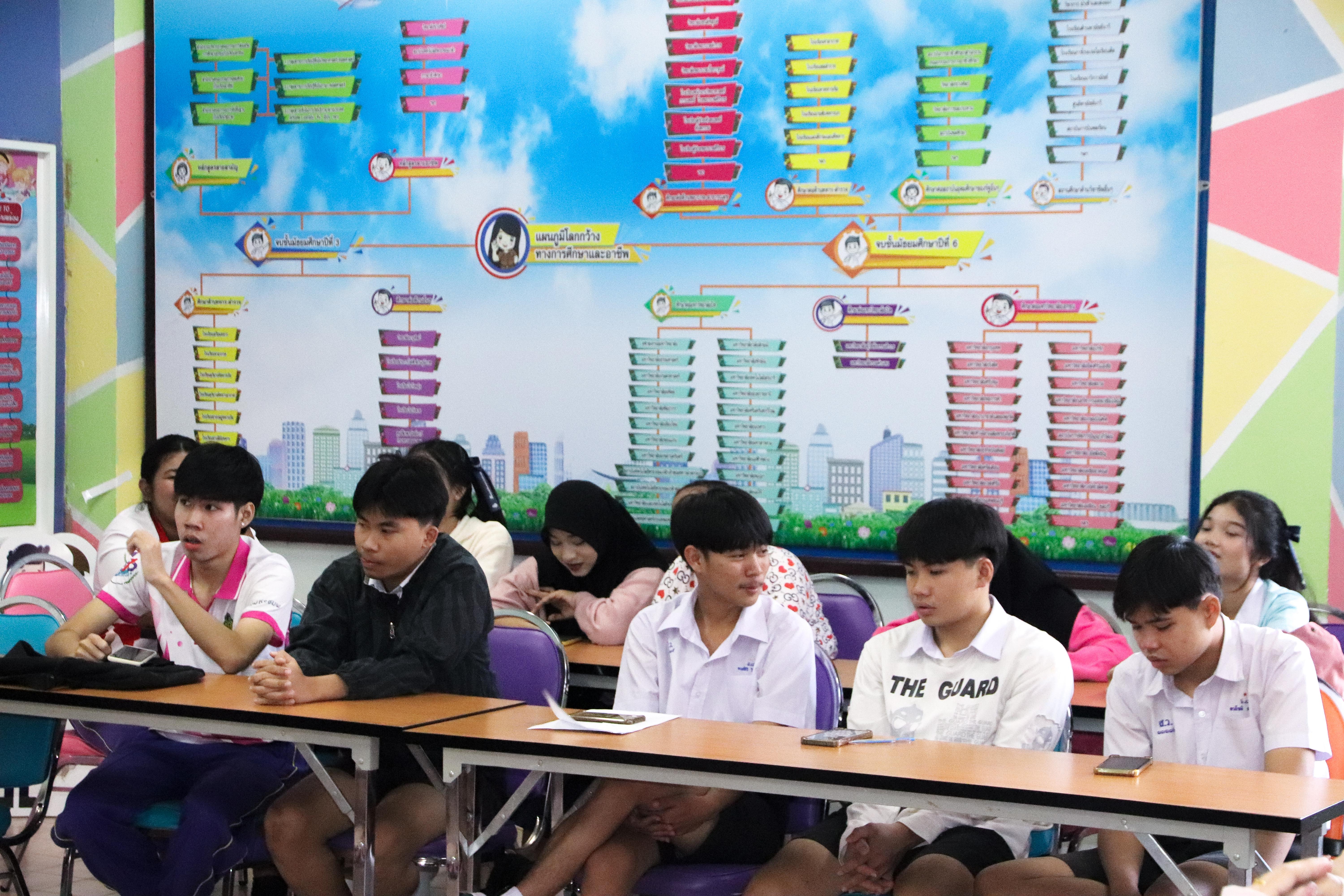 63. วันที่ 18 ธันวาคม 2567 โปรแกรมวิทยาศาสตร์ทั่วไป โปรแกรมคอมพิวเตอร์ โปรแกรมภาษาจีน ออกแนะแนวการศึกษาต่อ ณ โรงเรียนสรรพวิทยาคม อำเภอแม่สอด จังหวัดตาก และโรงเรียนป่าไม้อุทิศ 4 อำเภอพบพระ จังหวัดตาก