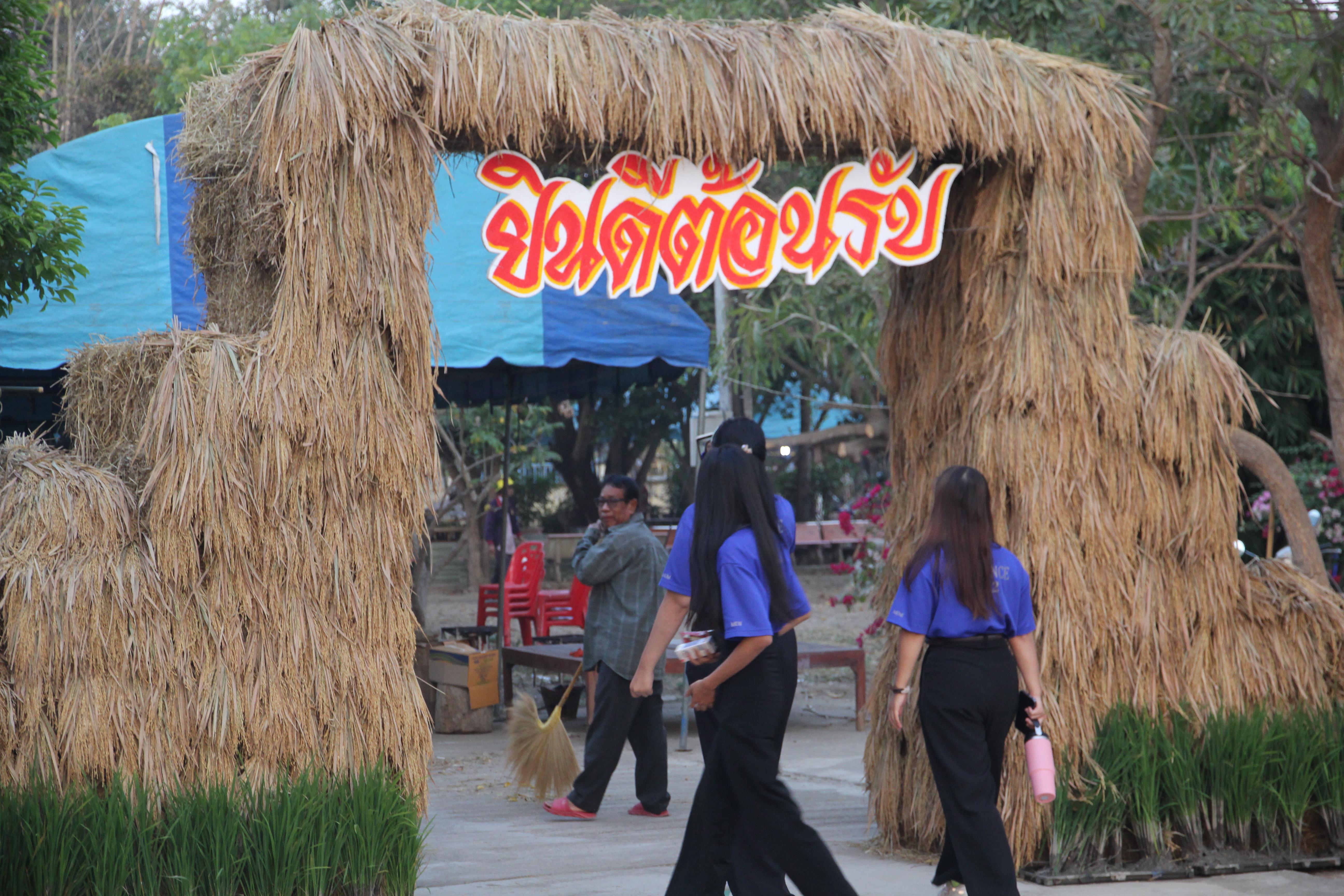 46. วันที่ 30-31 มกราคม 2568 ผศ.ดร.มณฑา หมีไพรฤกษ์ นำนักศึกษาชั้นปีที่3 เข้าร่วมงานพิธีสู่ขวัญข้าว