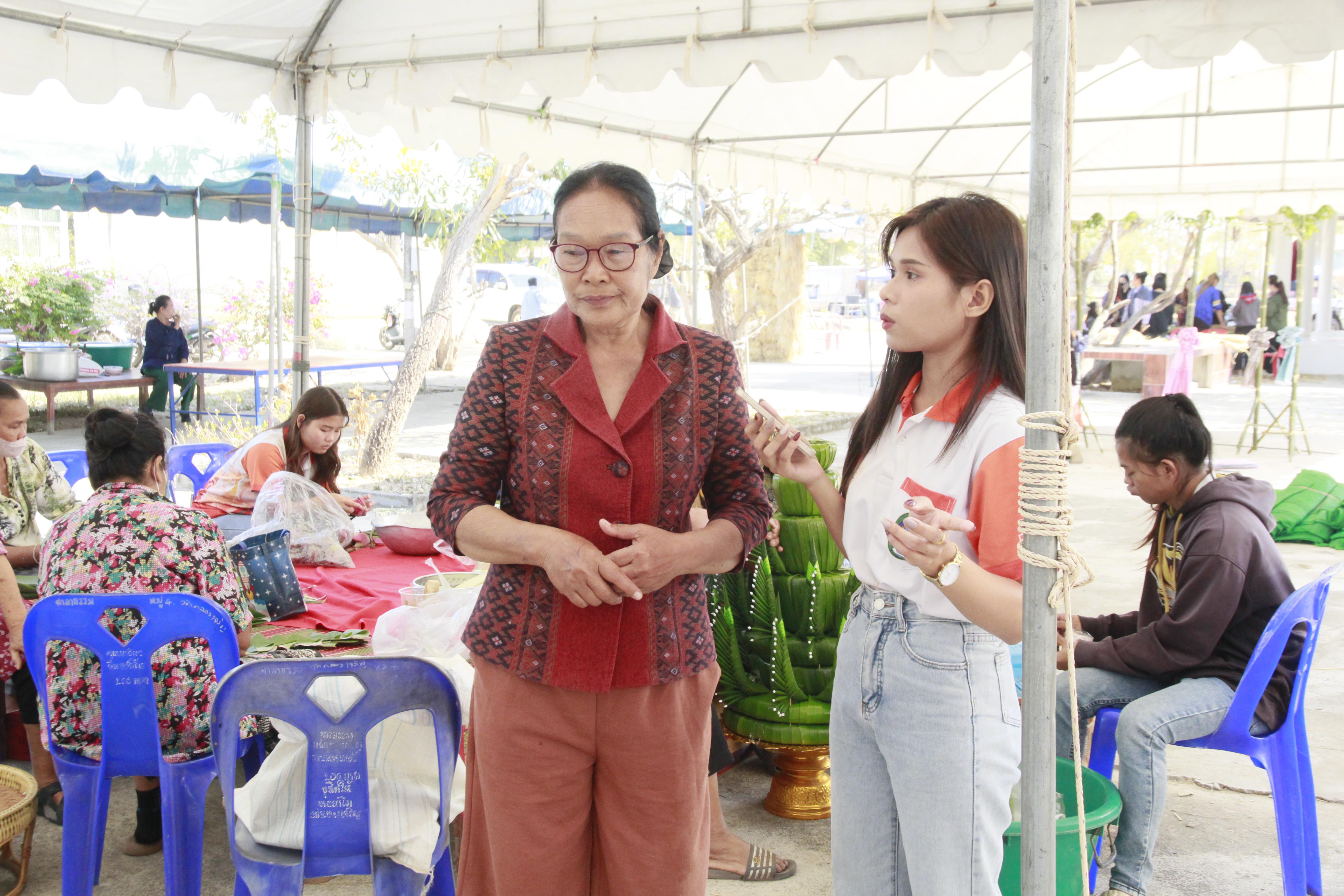 210. วันที่ 30-31 มกราคม 2568 ผศ.ดร.มณฑา หมีไพรฤกษ์ นำนักศึกษาชั้นปีที่3 เข้าร่วมงานพิธีสู่ขวัญข้าว