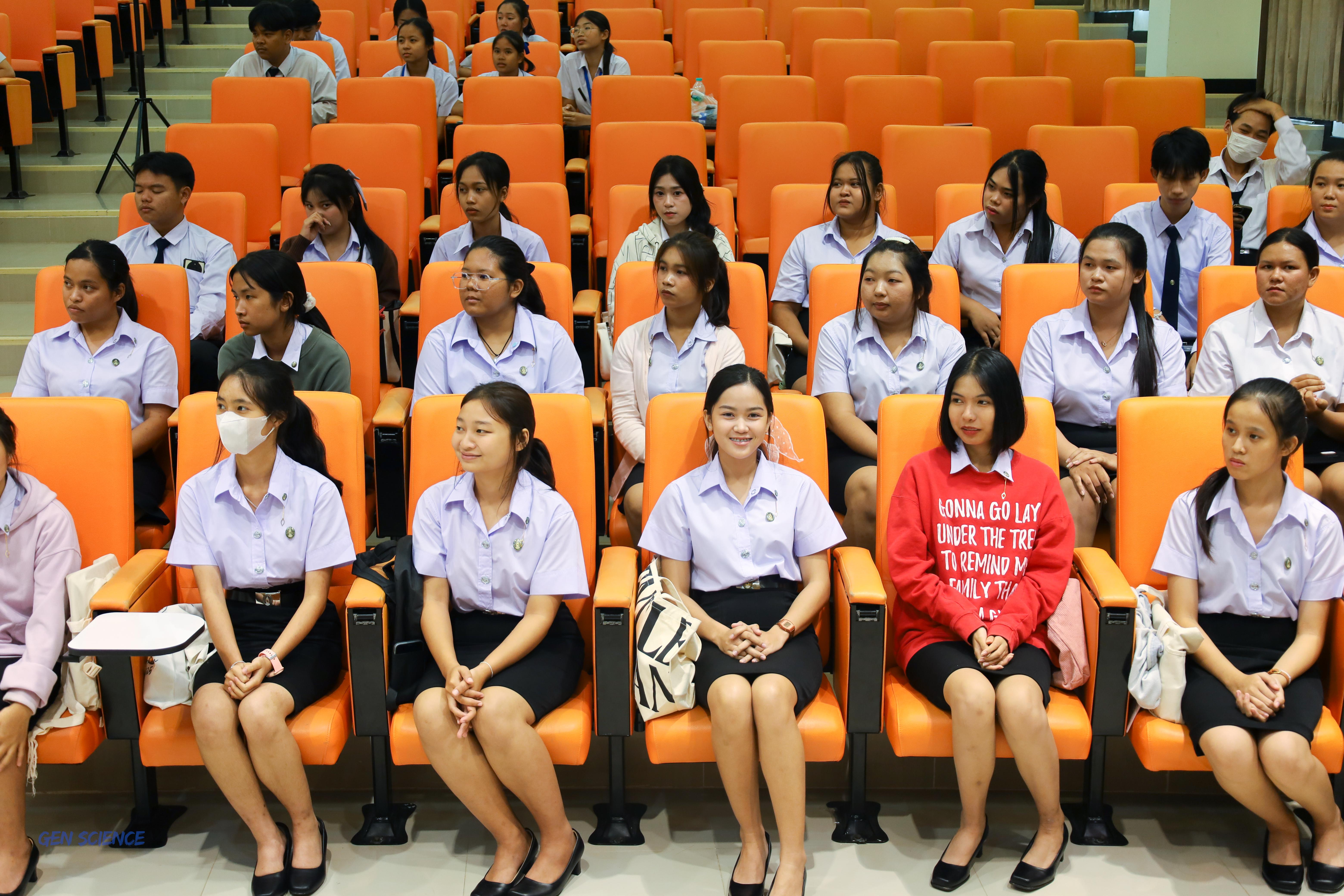 62. วันที่ 11 มิถุนายน 2568 โปรแกรมวิชาวิทยาศาสตร์ทั่วไป จัดกิจกรรมปฐมนิเทศนักศึกษาใหม่ปี 1 ณ ห้องครุร่มสัก 2 คณะครุศาสตร์ มหาวิทยาลัยราชภัฏกำแพงเพชร