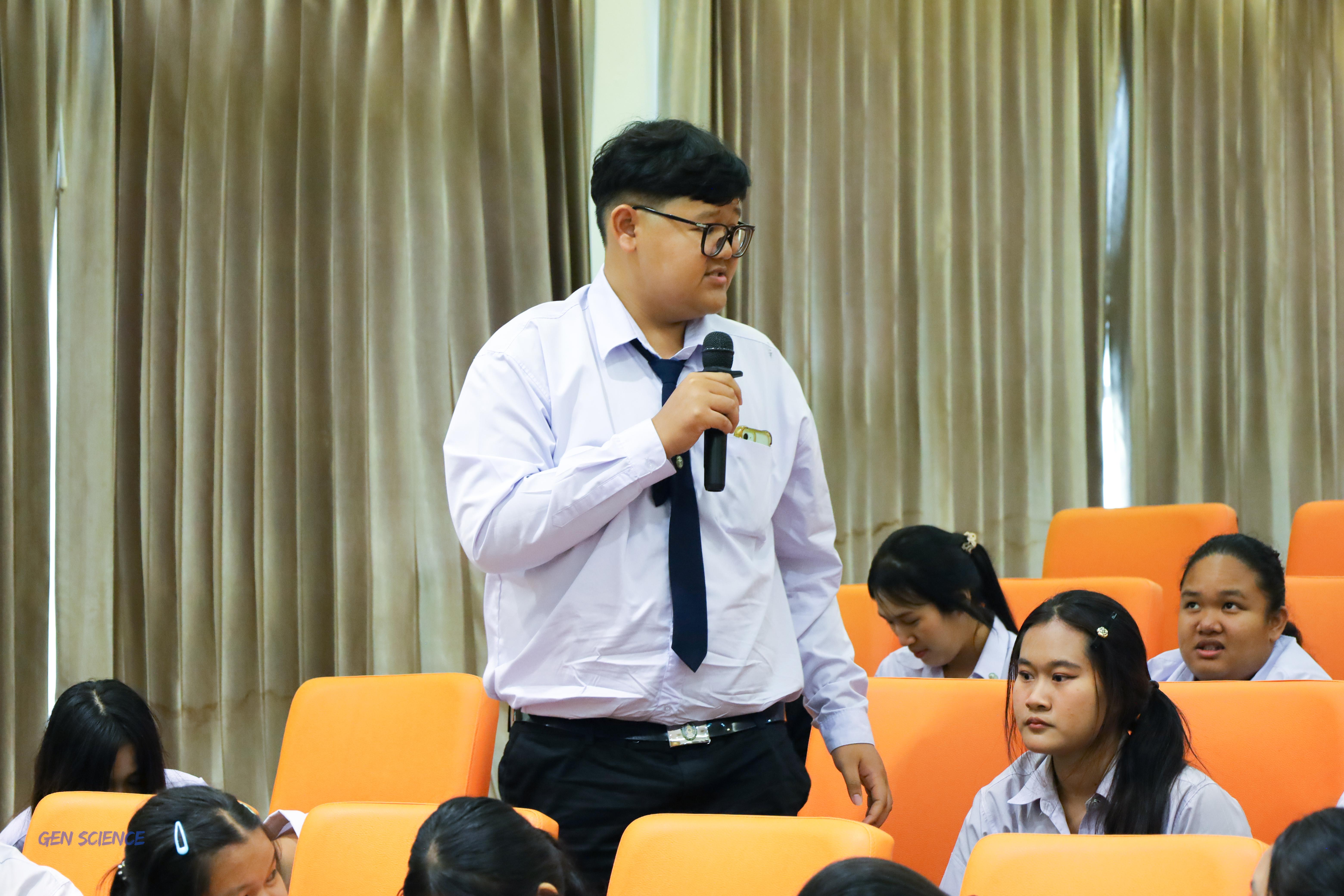113. วันที่ 11 มิถุนายน 2568 โปรแกรมวิชาวิทยาศาสตร์ทั่วไป จัดกิจกรรมปฐมนิเทศนักศึกษาใหม่ปี 1 ณ ห้องครุร่มสัก 2 คณะครุศาสตร์ มหาวิทยาลัยราชภัฏกำแพงเพชร