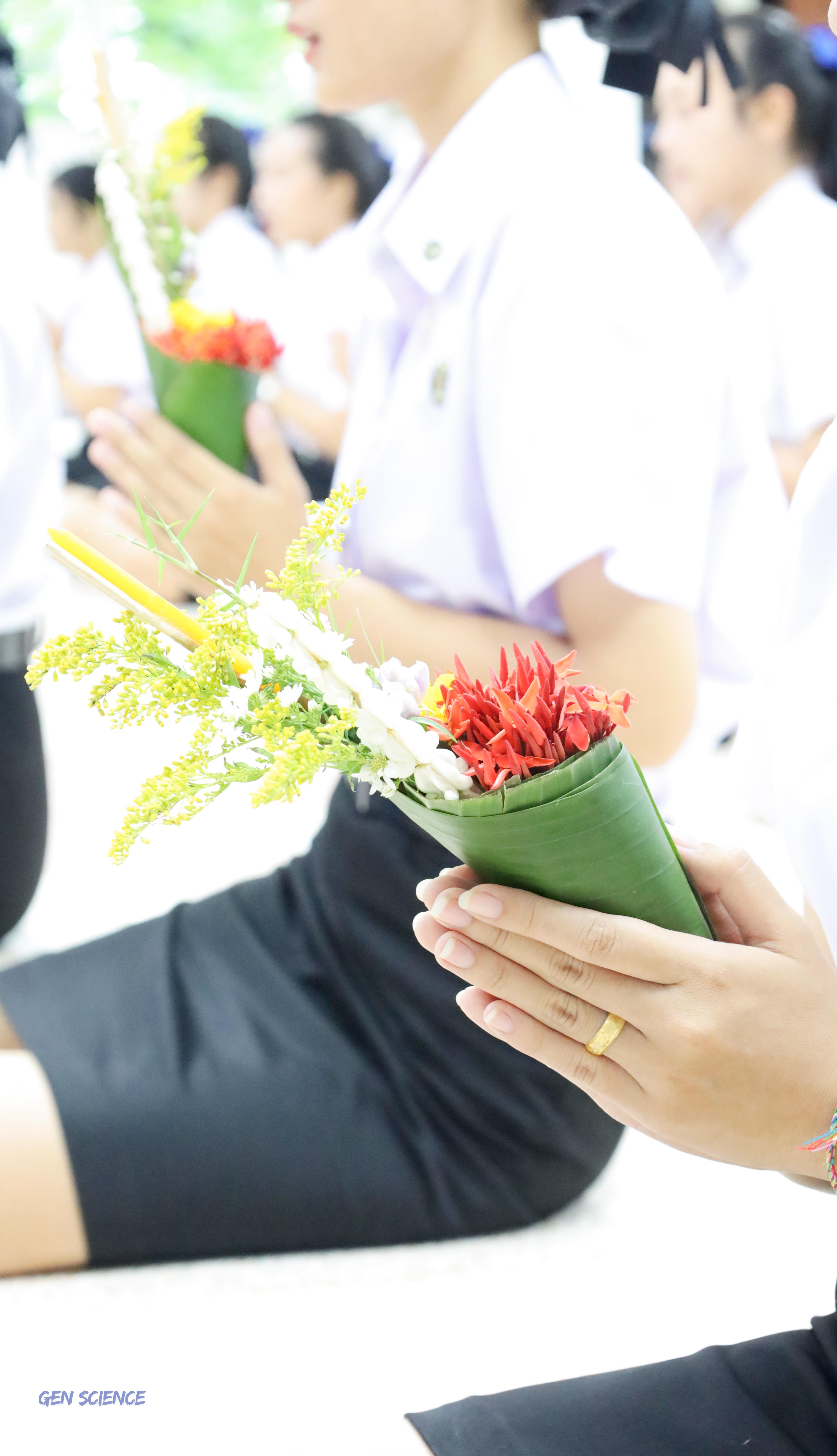 พิธีไหว้ครูประจำโปรแกรมวิชาวิทยาศาสตร์ทั่วไป ปีการศึกษา 2568