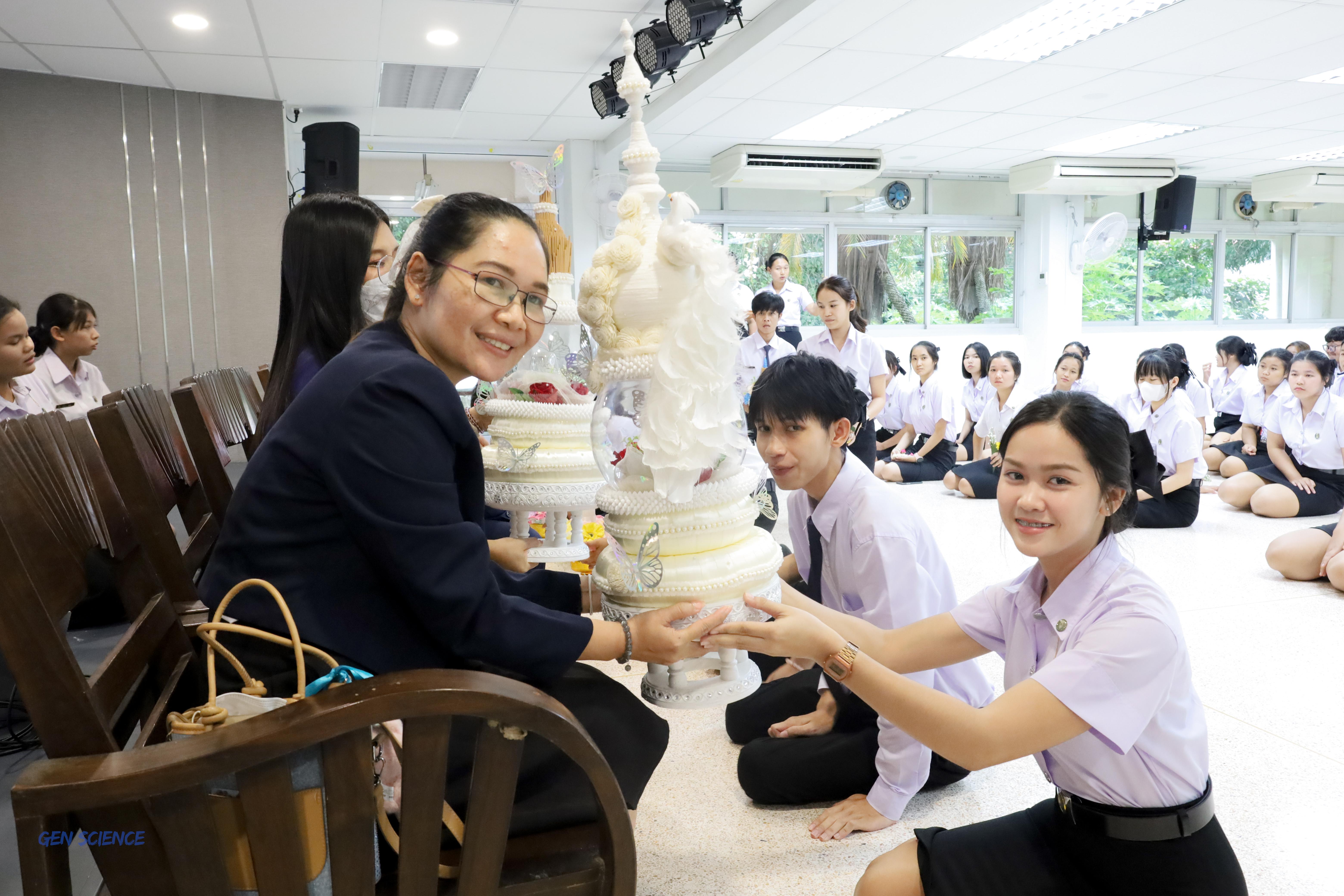 59. พิธีไหว้ครูประจำโปรแกรมวิชาวิทยาศาสตร์ทั่วไป ปีการศึกษา 2568