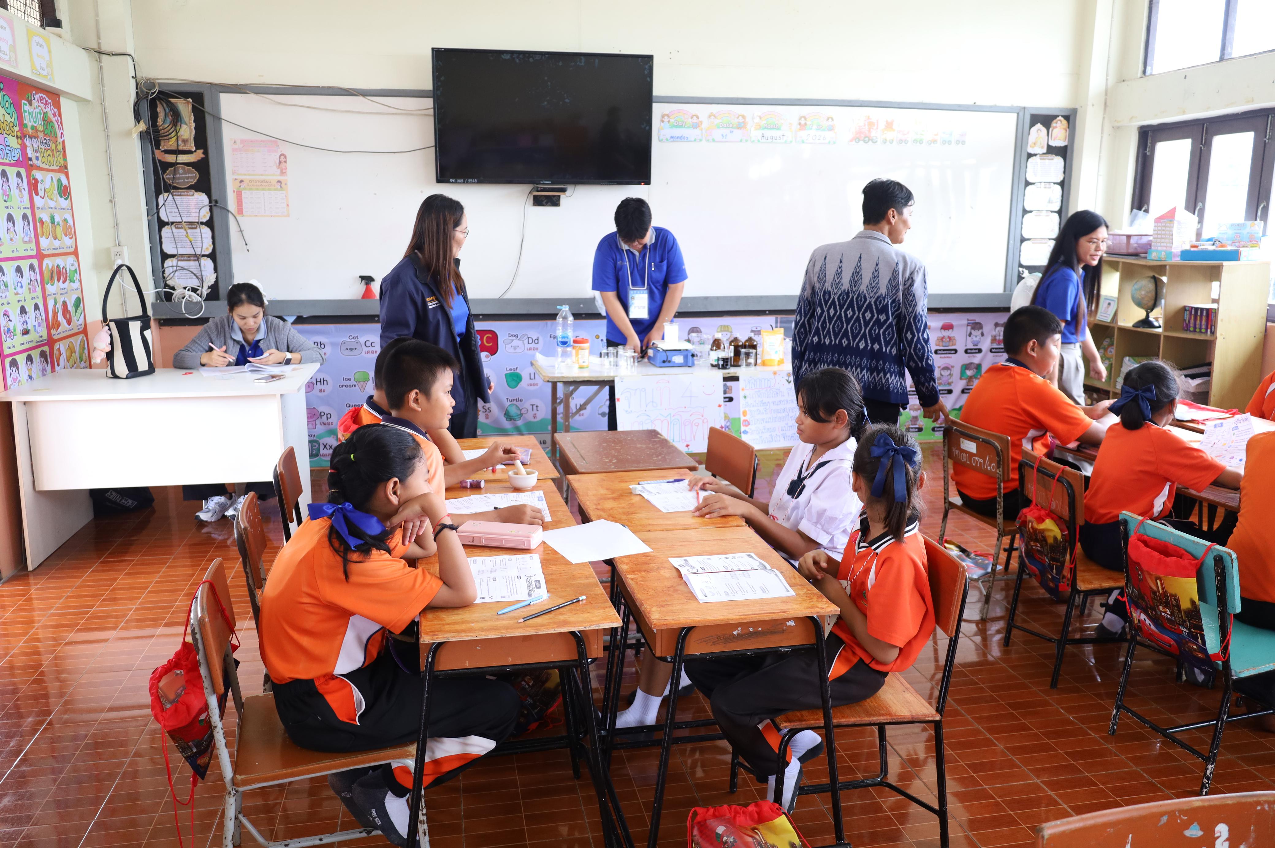 39. วันที่ 29 สิงหาคม 2569 โปรแกรมวิชาวิทยาศาสตร์ทั่วไป คณะครุศาสตร์ มหาวิทยาลัยราชภักกำแพงเพชร จัดค่าย STEM ให้กับน้องๆ โรงเรียนชุมชนบ้านคณฑี อ.เมือง จ.กำแพงเพชร