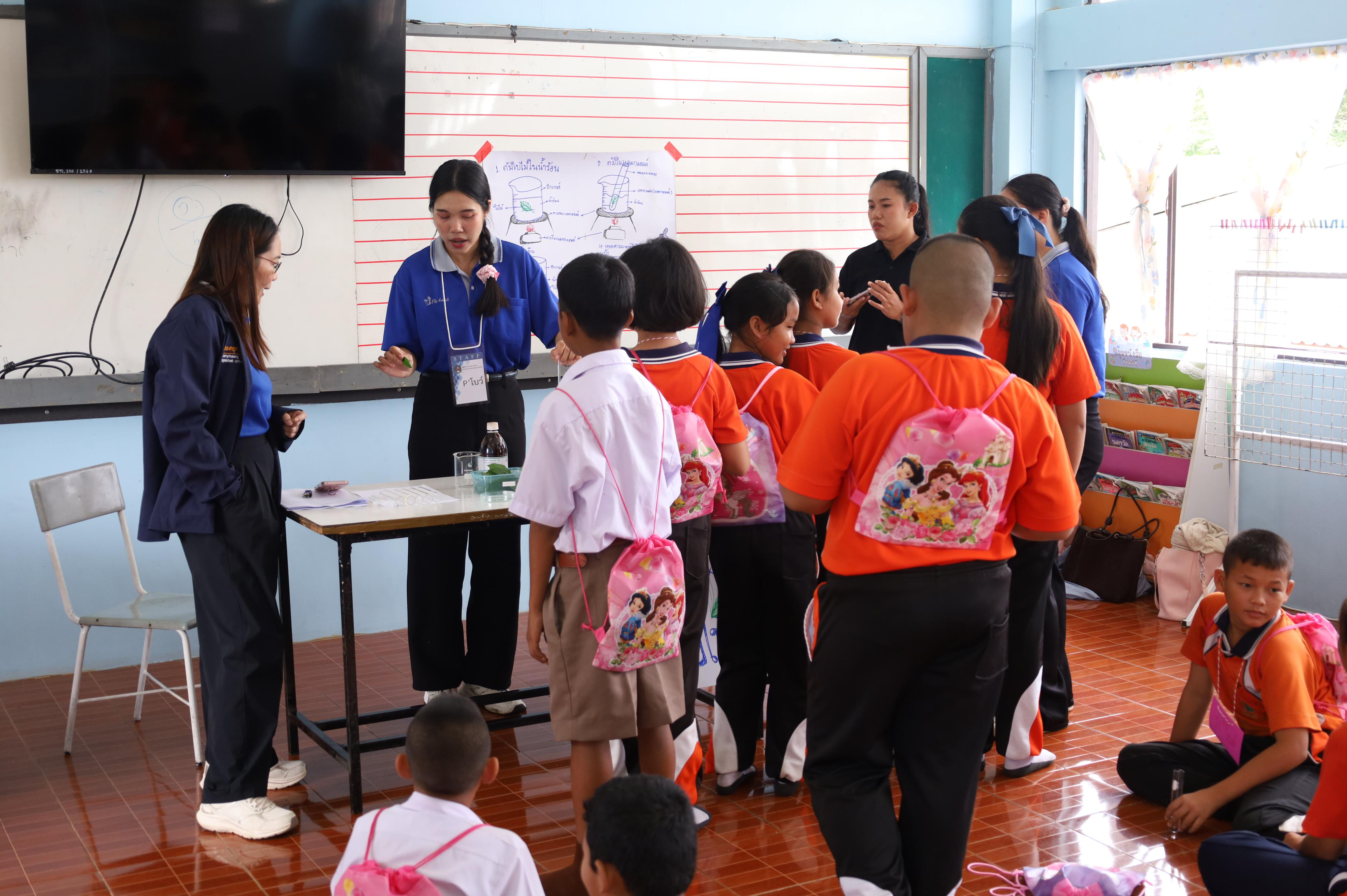 57. วันที่ 29 สิงหาคม 2569 โปรแกรมวิชาวิทยาศาสตร์ทั่วไป คณะครุศาสตร์ มหาวิทยาลัยราชภักกำแพงเพชร จัดค่าย STEM ให้กับน้องๆ โรงเรียนชุมชนบ้านคณฑี อ.เมือง จ.กำแพงเพชร