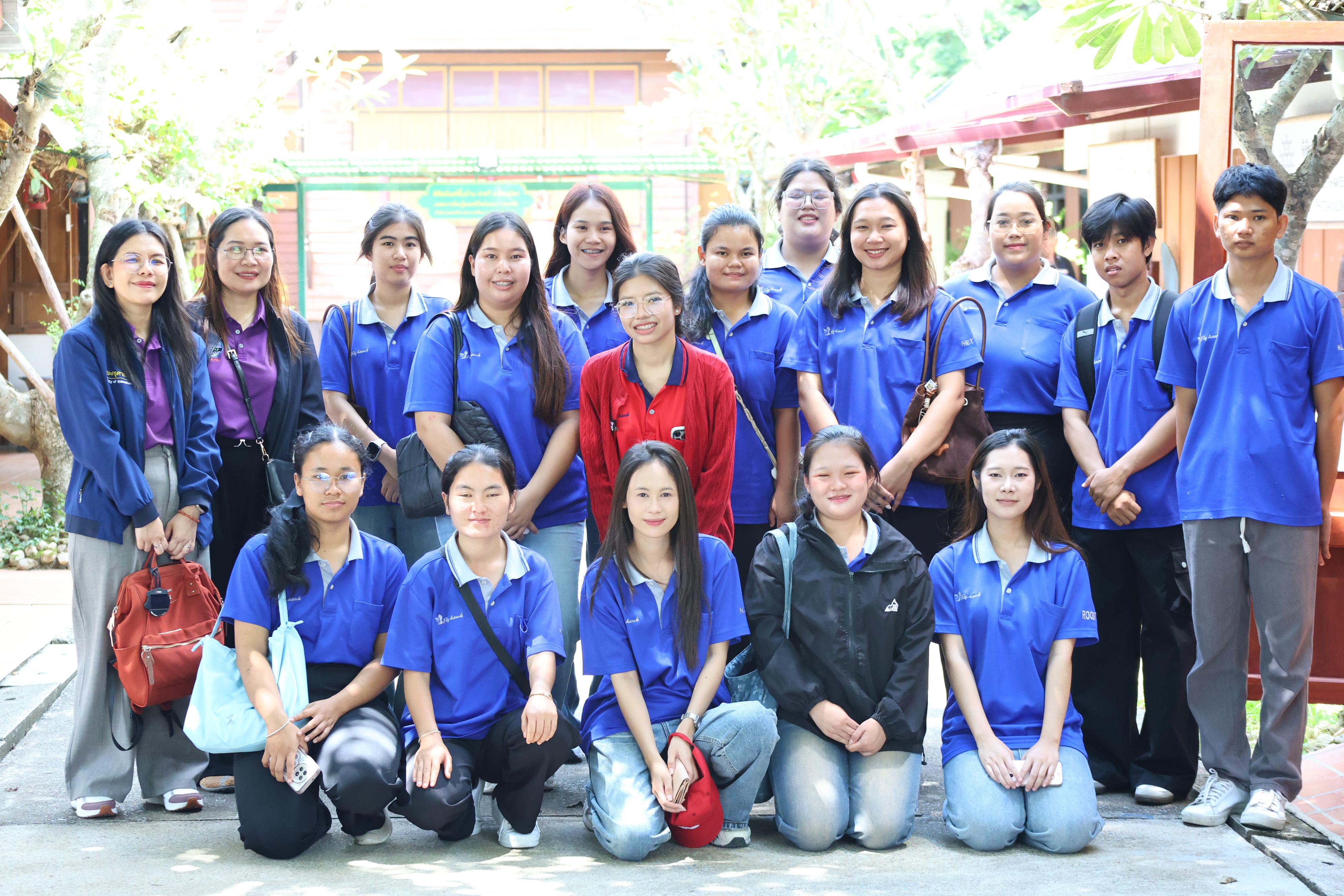 75. วันจันทร์ที่ 19 ตุลาคม 2569 โปรแกรมวิทยาศาสตร์ทั่วไป เข้าศึกษาดูงานด้านการบริหารจัดการความปลอดภัยในห้องปฏิบัติการ สถานบริการวิชาการด้านวิทยาศาสตร์การแพทย์ คณะวิทยาศาสตร์การแพทย์ มหาวิทยาลัยนเรศวร
