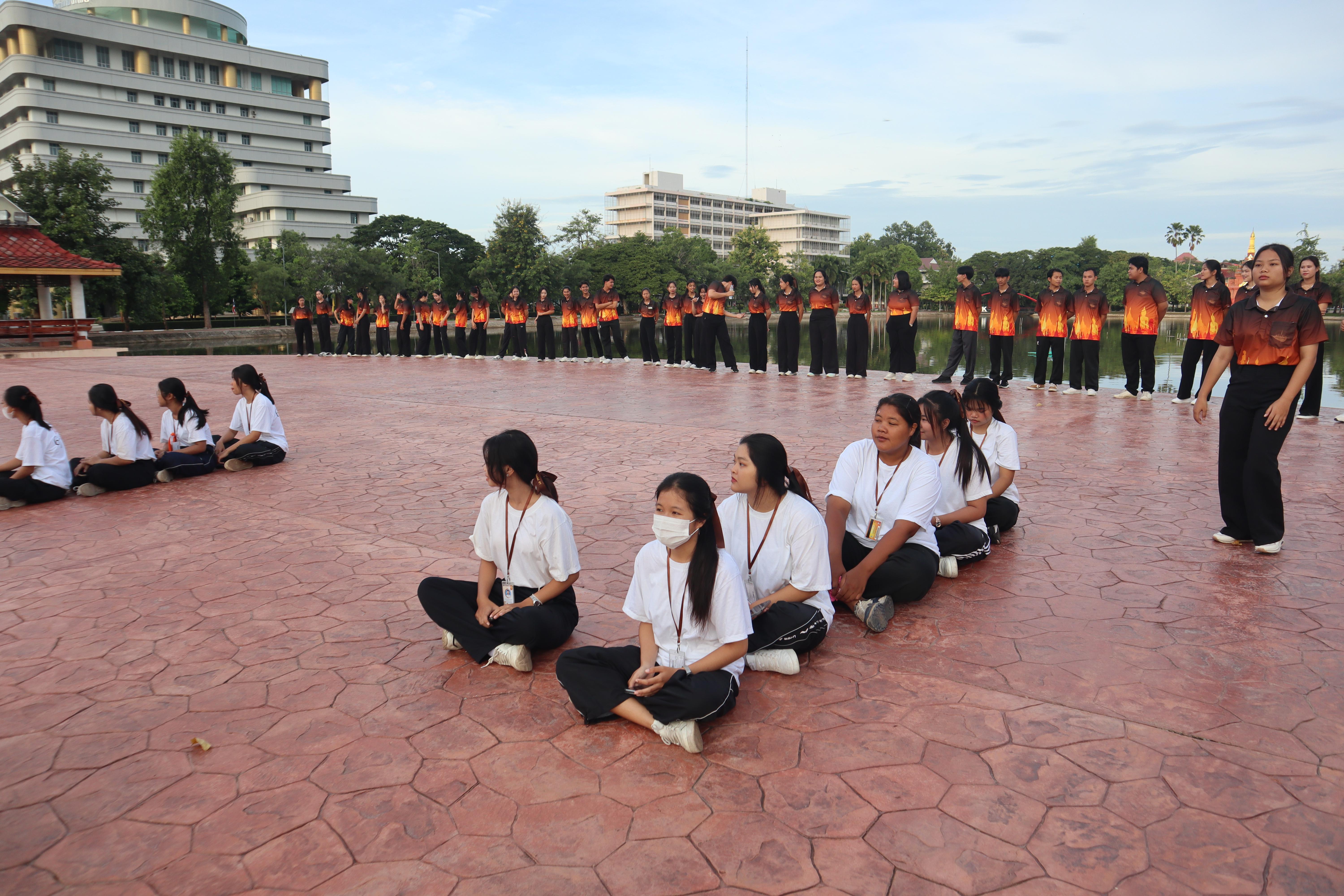 14. วันที่ 7 กันยายน 2567 โปรแกรมวิชาสังคมศึกษาคณะครุศาสตร์ จัดกิจกรรมสานสัมพันธ์สายใยสังคมศึกษา เพื่อเสริมสร้างความสัมพันธ์ที่ดีให้กับนักศึกษาชั้นปีที่ 1 ช่วงบ่าย กิจกรรมกีฬาและนันทนาการ