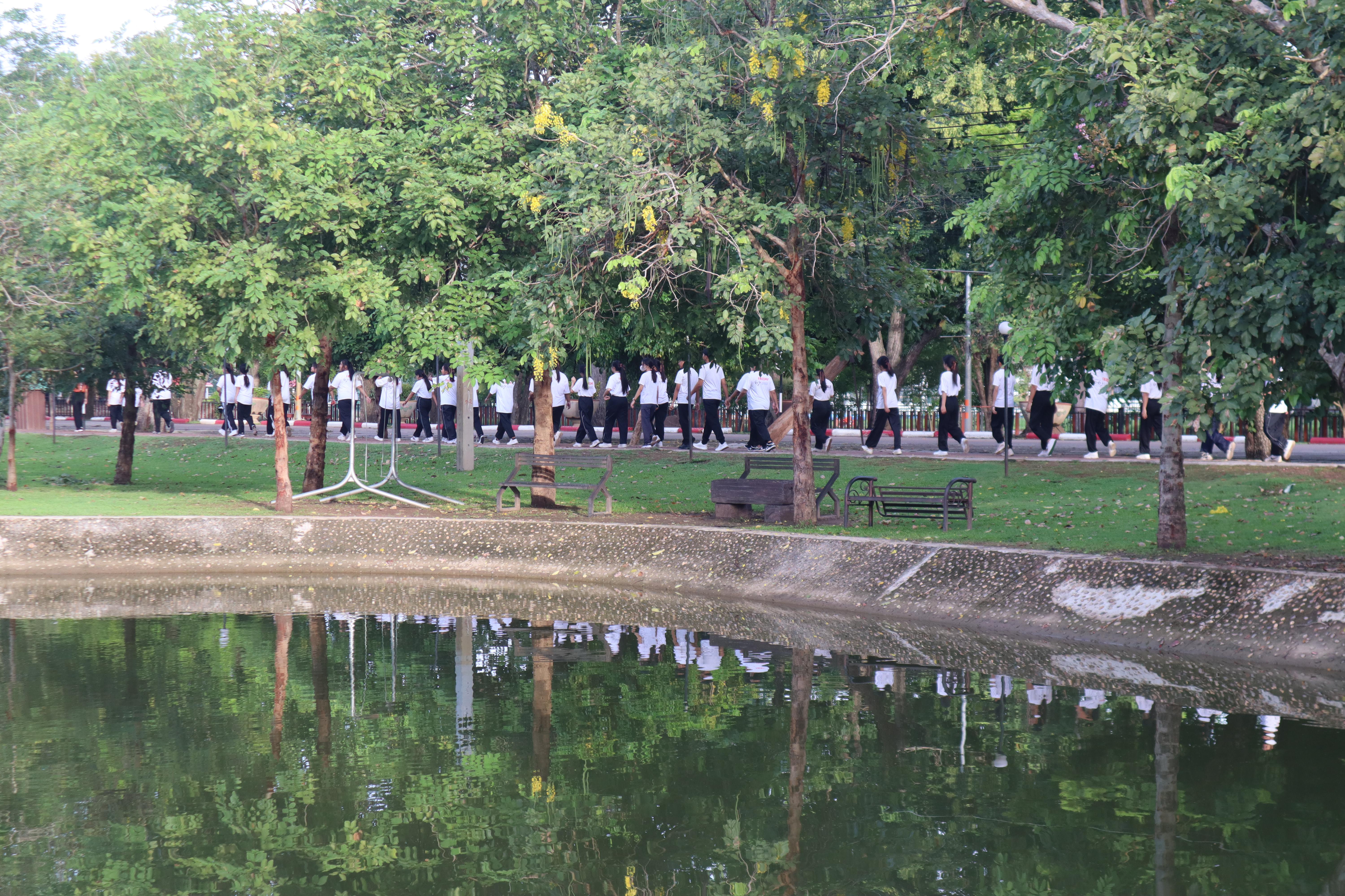 29. วันที่ 7 กันยายน 2567 โปรแกรมวิชาสังคมศึกษาคณะครุศาสตร์ จัดกิจกรรมสานสัมพันธ์สายใยสังคมศึกษา เพื่อเสริมสร้างความสัมพันธ์ที่ดีให้กับนักศึกษาชั้นปีที่ 1 ช่วงบ่าย กิจกรรมกีฬาและนันทนาการ