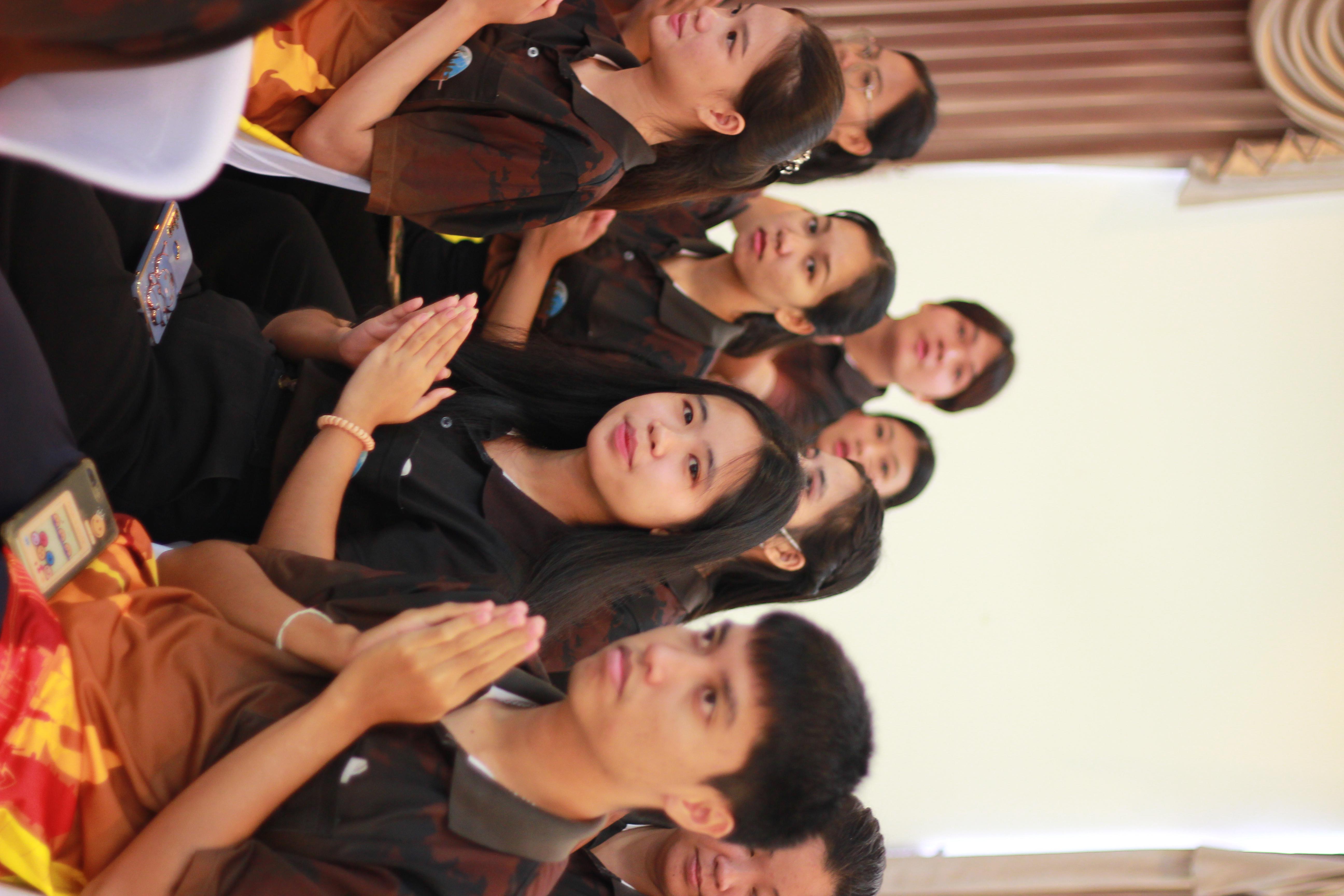 96. วันที่ 7 กันยายน 2567 โปรแกรมวิชาสังคมศึกษา คณะครุศาสตร์ จัดกิจกรรมสานสัมพันธ์สายใยสังคมศึกษา เพื่อเสริมสร้างความสัมพันธ์ที่ดีให้กับนักศึกษาชั้นปีที่ 1 ช่วงเช้า พิธีทำบุญตักบาตร และบายศรีสู่ขวัญ