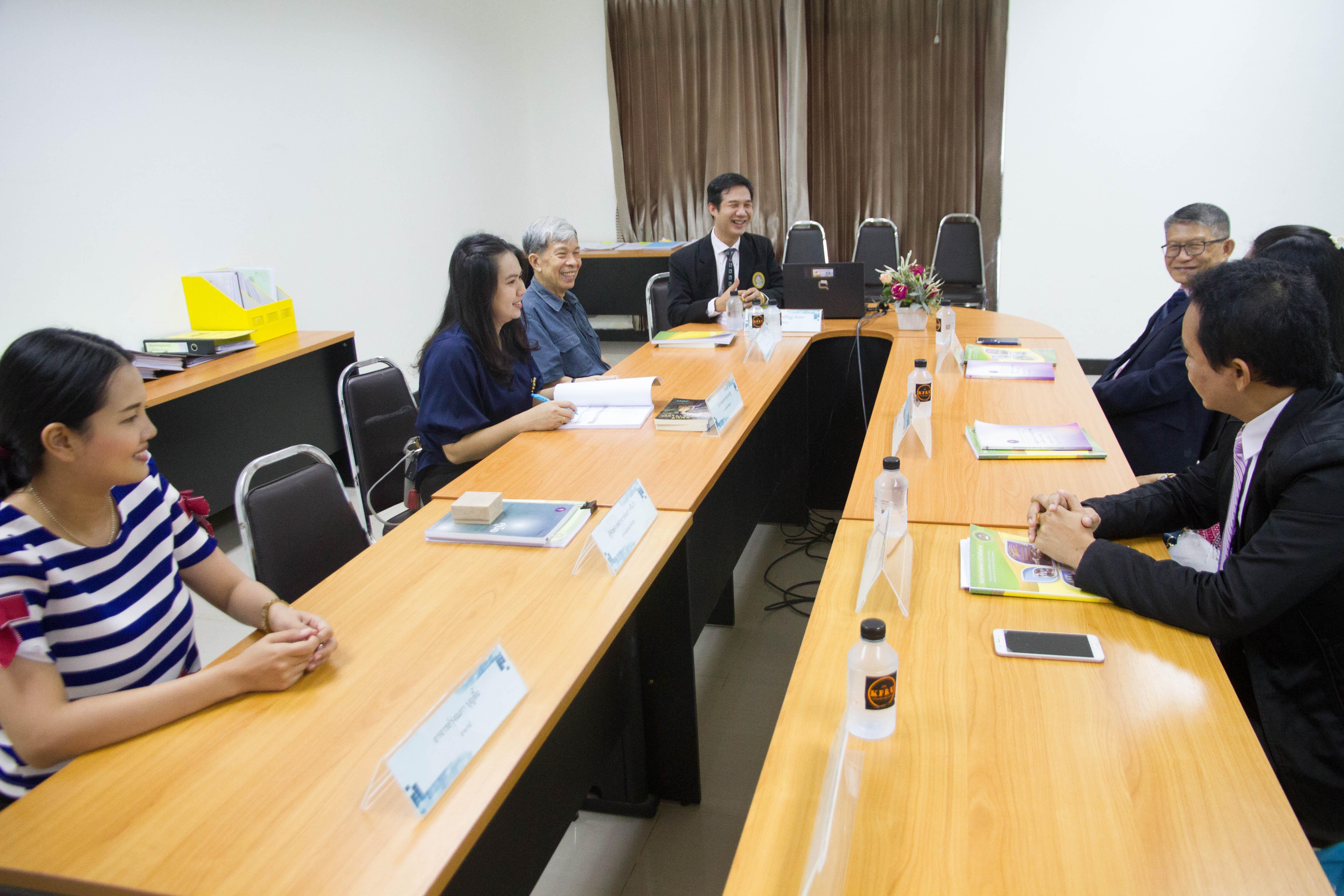 4. ประเมินหลักสูตร โปรแกรมวิชาภาษาไทย ประจำปีการศึกษา 2560 วันที่ 4 มิ.ย. 61