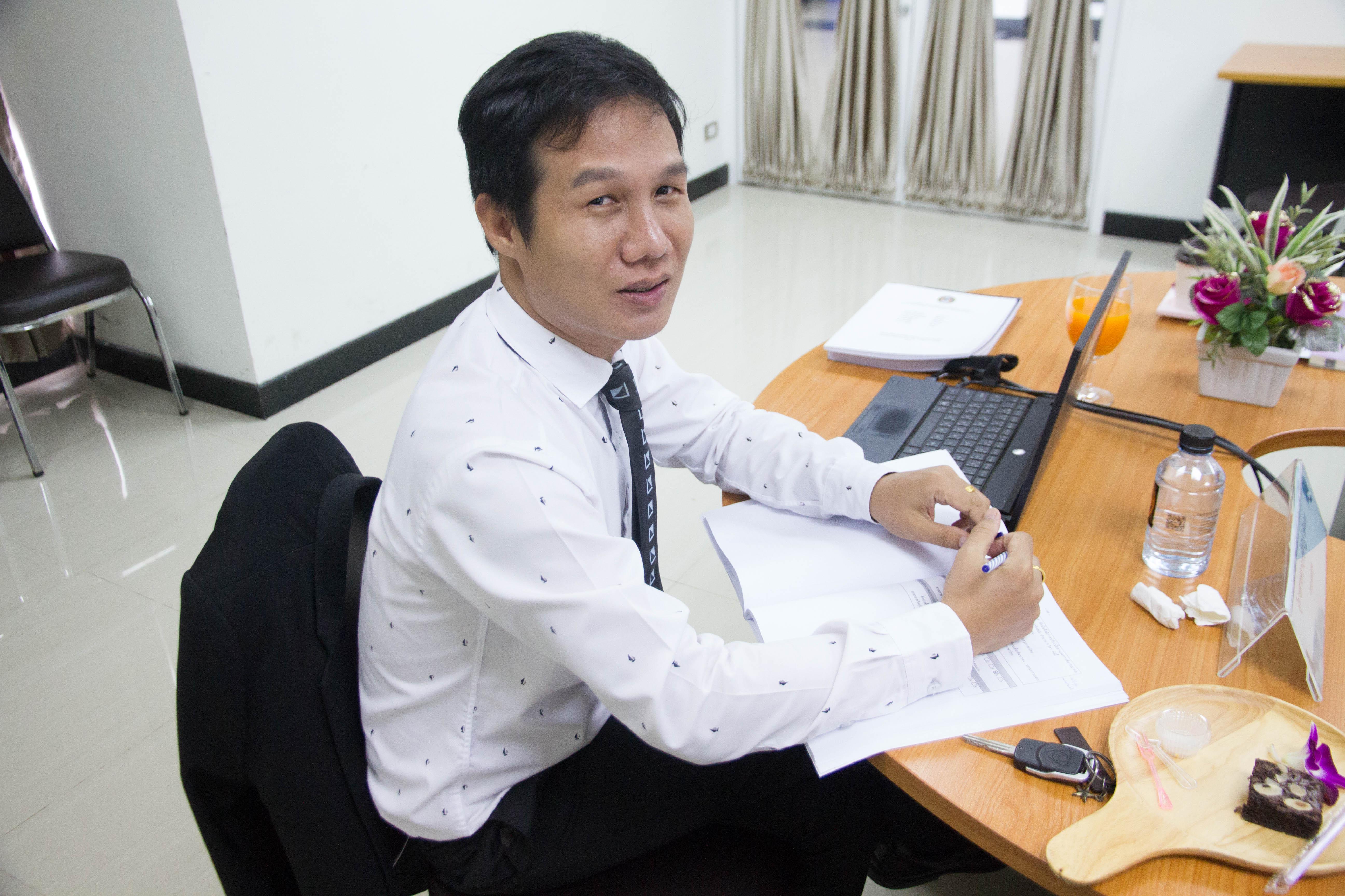 34. ประเมินหลักสูตร โปรแกรมวิชาภาษาไทย ประจำปีการศึกษา 2560 วันที่ 4 มิ.ย. 61